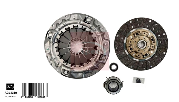 Apec ACL1319 Clutch Kit 3pc (Cover+Plate+Releaser)