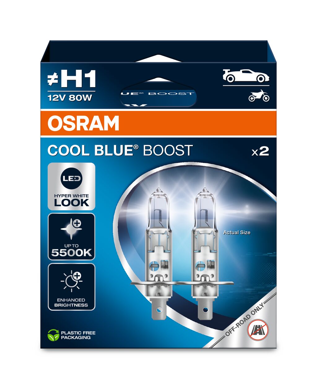 Osram 62150CBB-2HB Bulb, cornering light / Bulb, front fog light / Bulb, headlight / Bulb, spotlight