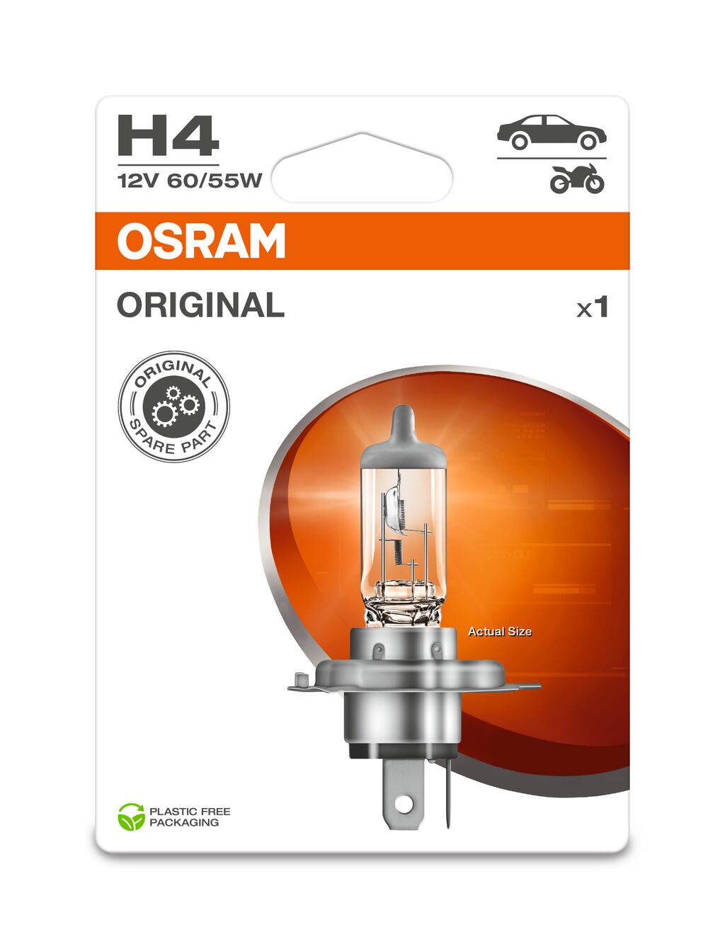 Osram 64193-1BL Bulb, front fog light / Bulb, headlight / Bulb, spotlight