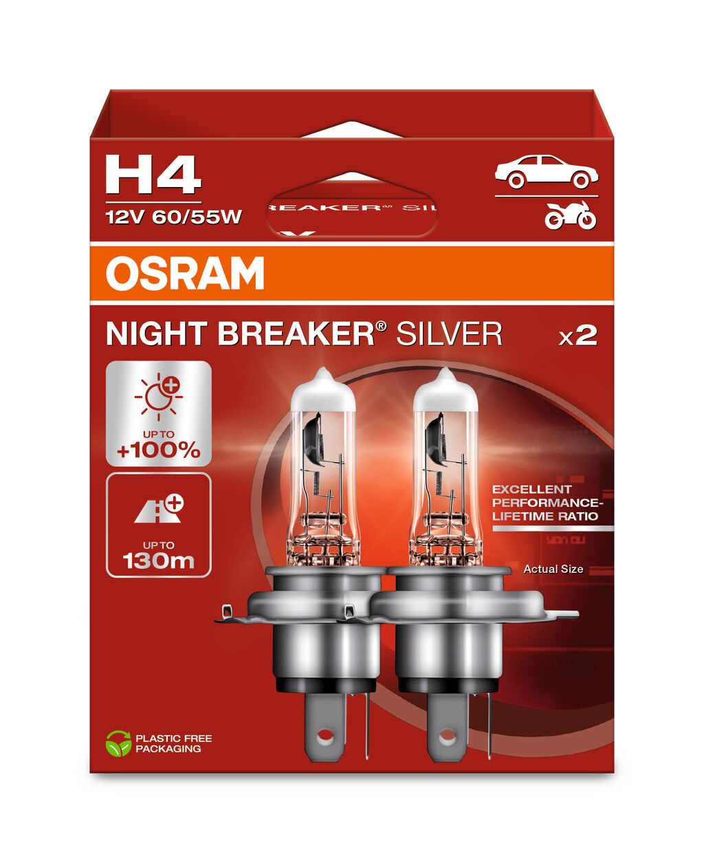 Osram 64193NBS-2HB Bulb, front fog light / Bulb, headlight / Bulb, spotlight