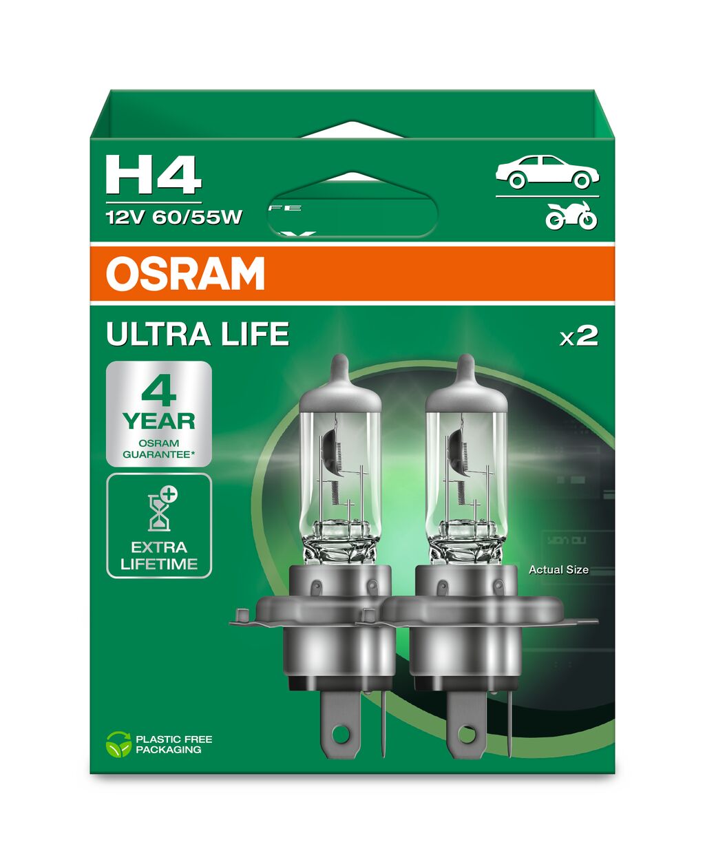 Osram 64193ULT-2HB Bulb, front fog light / Bulb, headlight / Bulb, spotlight