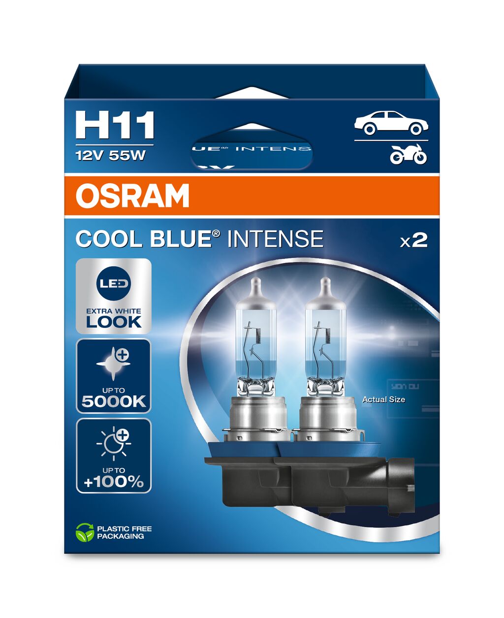 Osram Bulb, cornering light / Bulb, daytime running light / Bulb, front fog light / Bulb, headlight / Bulb, spotlight