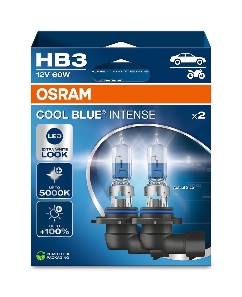Osram 9005CBN-2HB Bulb, front fog light / Bulb, headlight / Bulb, spotlight