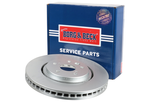 Borg & Beck BBD6320S 2x Brake Discs Pair Vented