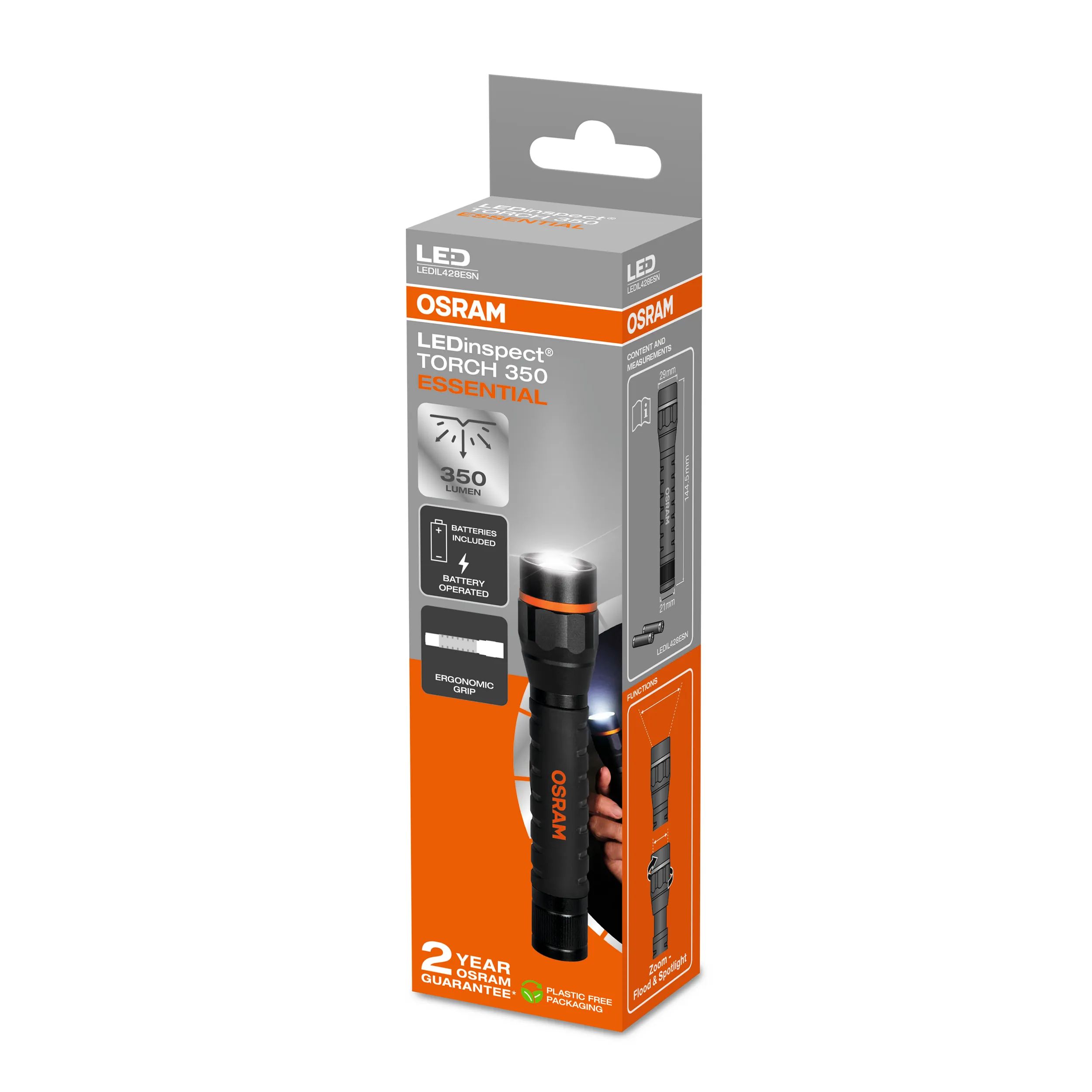 Osram LEDIL428ESN Ledinspect Essential Torch 350