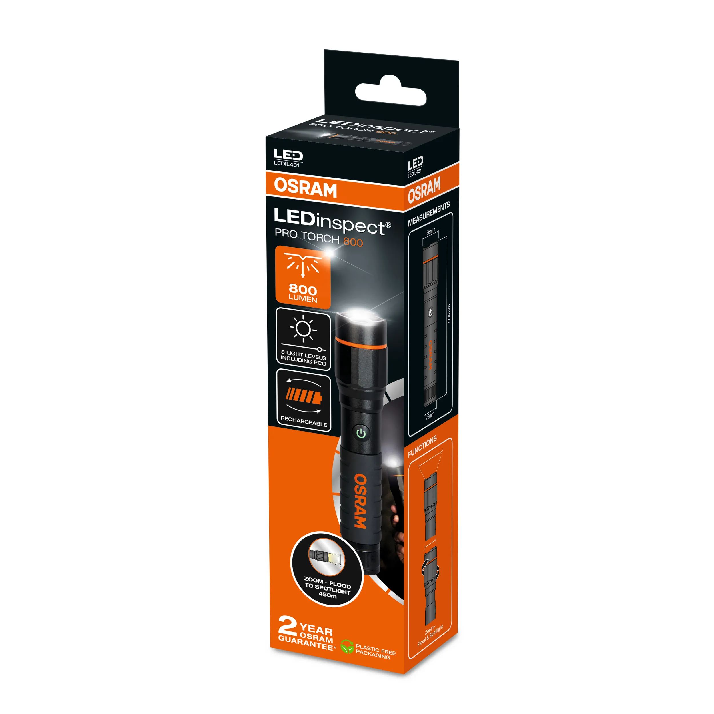 Osram LEDIL431 Ledinspect Protorch 800