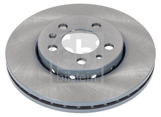 Febi 14404 2x Brake Discs Pair Vented