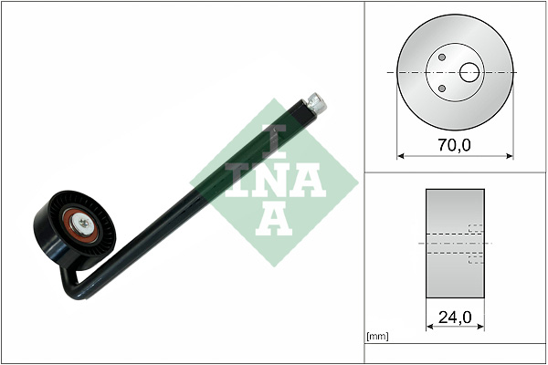 INA 531083610 Aux Belt Tensioner