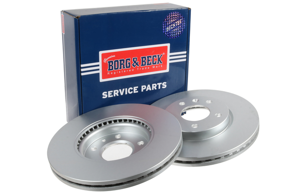 Borg & Beck BBD4797 2x Brake Discs Pair Vented