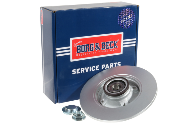 Borg & Beck BBD5796S 2x Brake Discs Pair Solid