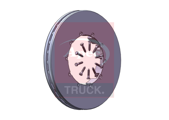 Apec DSK7002 CV Brake Disc Single Vented