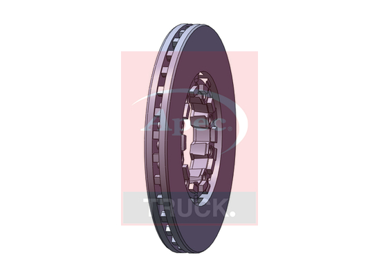 Apec DSK7015 CV Brake Disc Single Vented