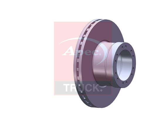 Apec DSK7021 CV Brake Disc Single Vented