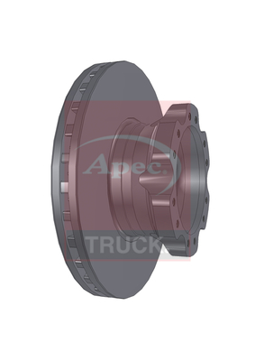 Apec DSK7023 CV Brake Disc Single Vented