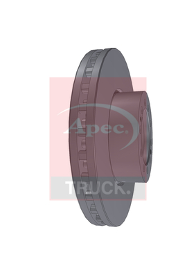 Apec DSK7039 CV Brake Disc Single Vented