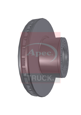 Apec DSK7047 CV Brake Disc Single Vented