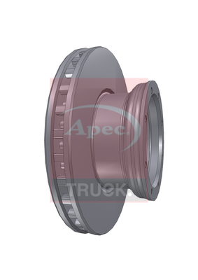 Apec DSK7048 CV Brake Disc Single Vented