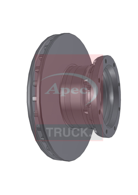 Apec DSK7078 CV Brake Disc Single Vented