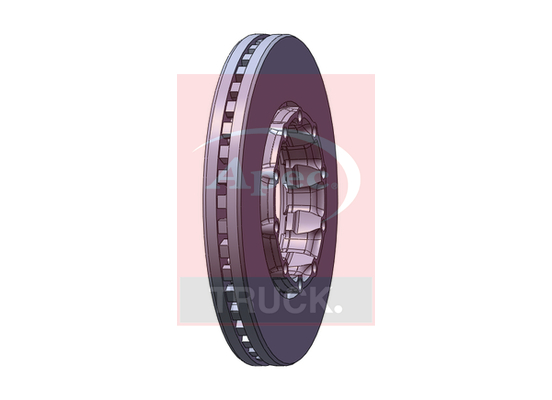 Apec DSK7083 CV Brake Disc Single Vented