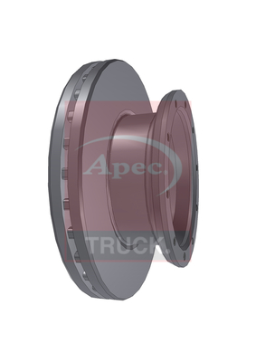 Apec DSK7084 CV Brake Disc Single Vented