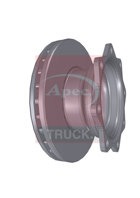 Apec DSK7085 CV Brake Disc Single Vented