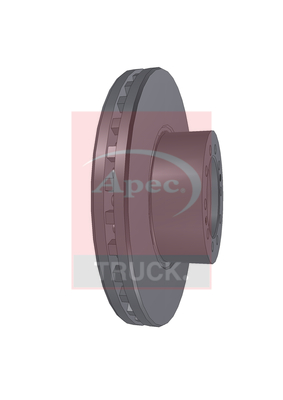 Apec DSK7091 CV Brake Disc Single Vented