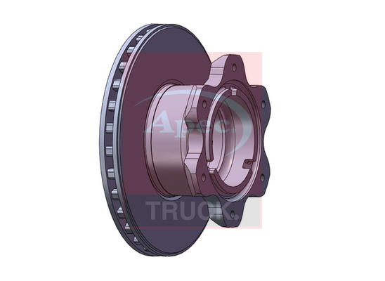 Apec DSK7092 CV Brake Disc Single Vented