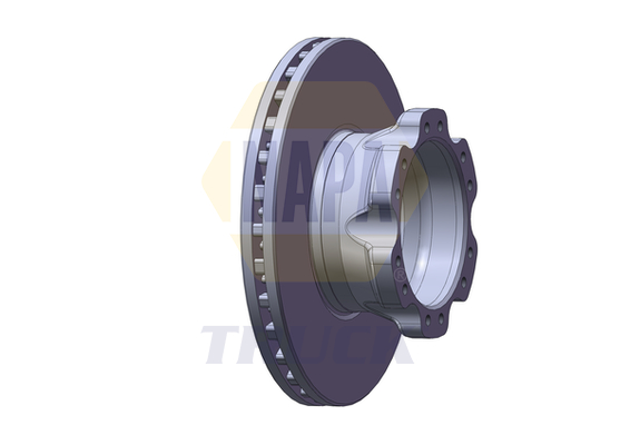 NAPA NTBD7008 CV Brake Disc Single Vented