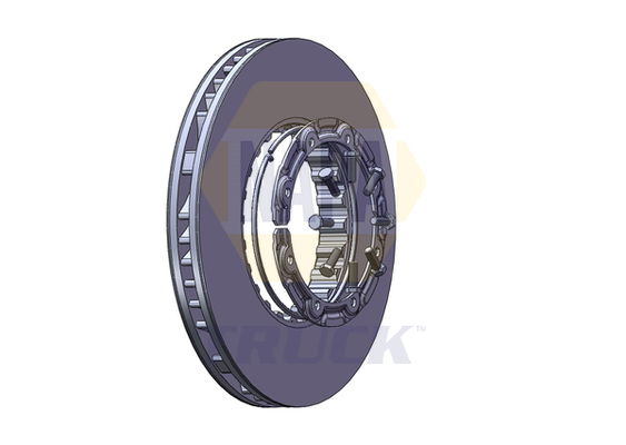 NAPA NTBD7034 CV Brake Disc Single Vented