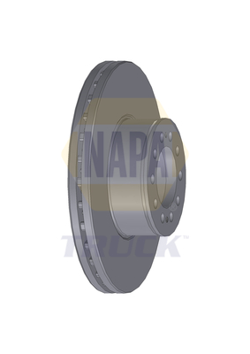 NAPA NTBD7044 CV Brake Disc Single Vented