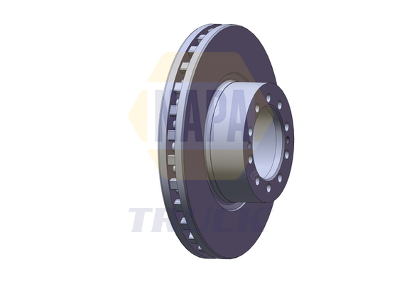 NAPA NTBD7065 CV Brake Disc Single Vented