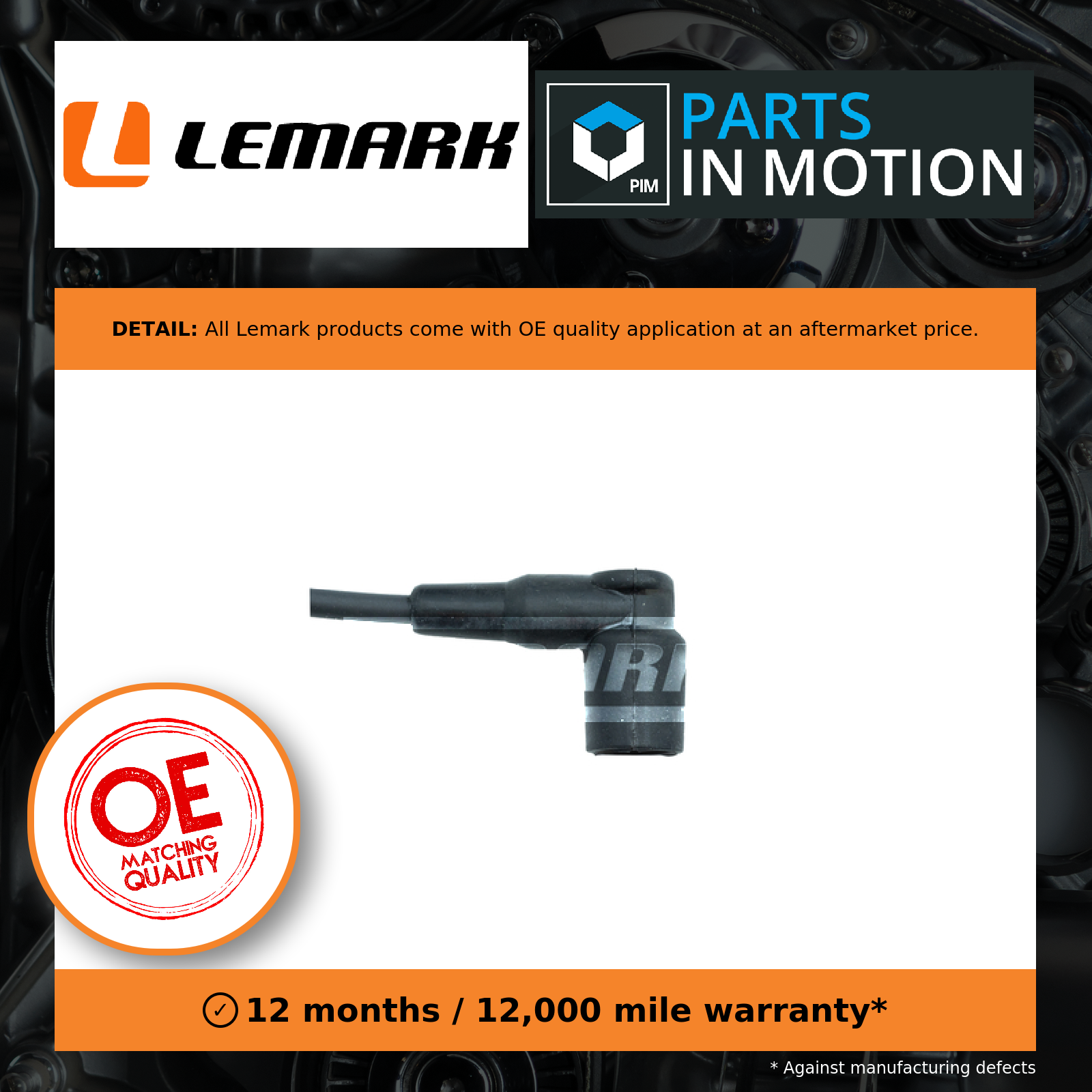 Lemark HT Leads Ignition Cables Set HOES1227 [PM1884867]