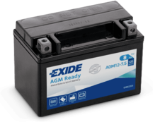 Exide AGM12-7.5 AGM Motorcycle Battery