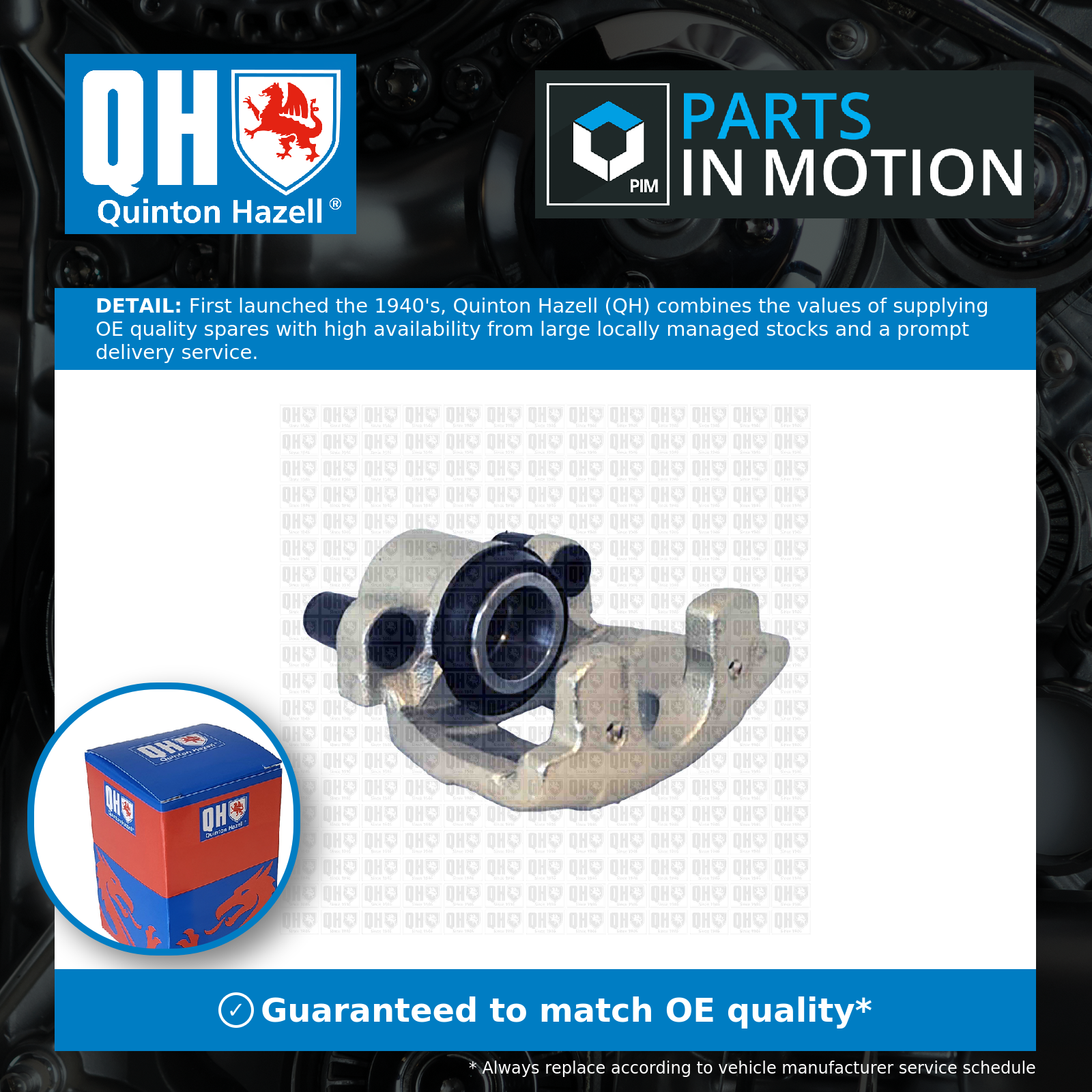 Quinton Hazell Brake Caliper QBS8231 [PM1481757]
