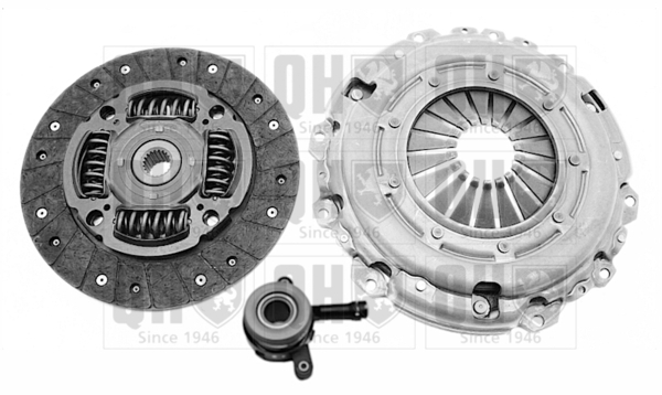 Quinton Hazell QKT4839AF Clutch Kit 3pc (Cover+Plate+CSC)