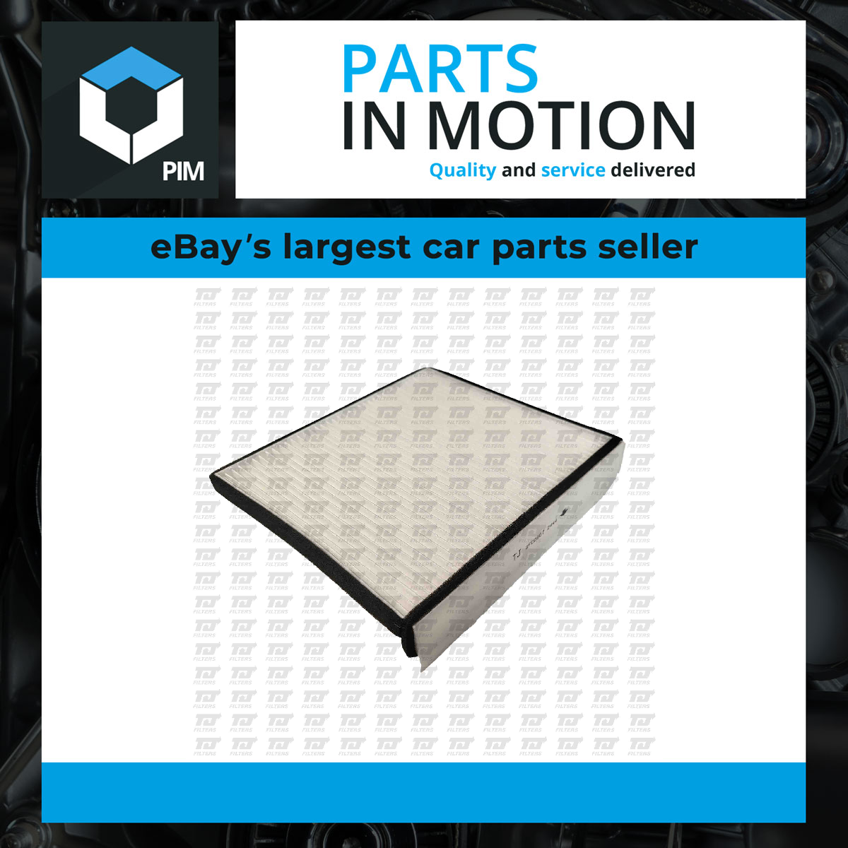 TJ Filters Pollen / Cabin Filter QFC0607 [PM2540922]