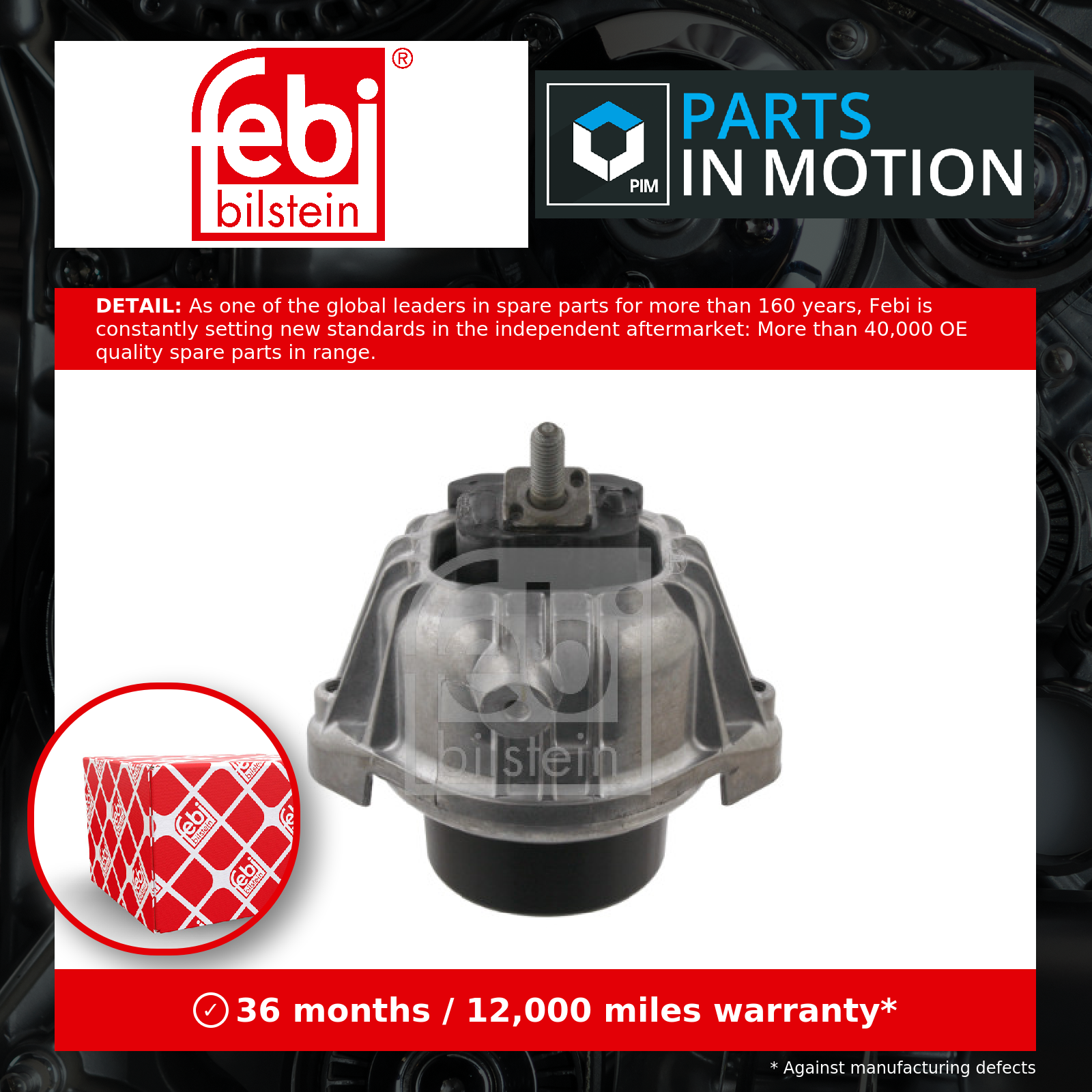 Febi Engine Mount Right 32070 [PM132224]