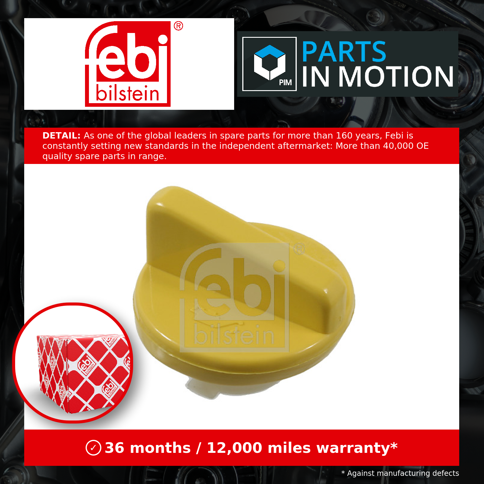Oil Filler Cap With Seal For Renault Clio Kangoo Laguna Megane Modus 7700111741