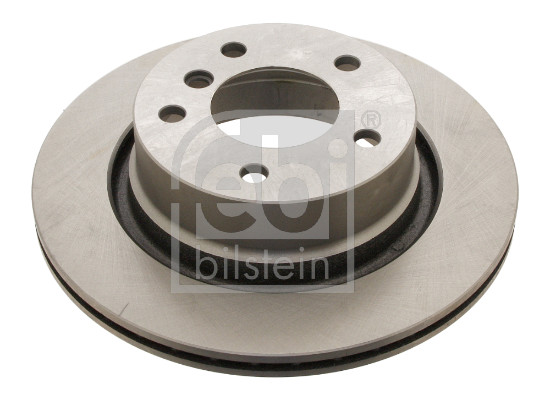 Febi 28165 2x Brake Discs Pair Vented