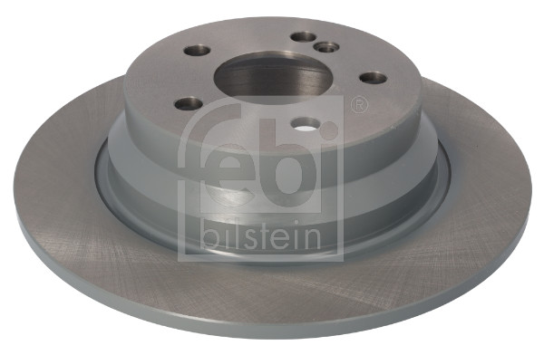Febi 22160 2x Brake Discs Pair Solid