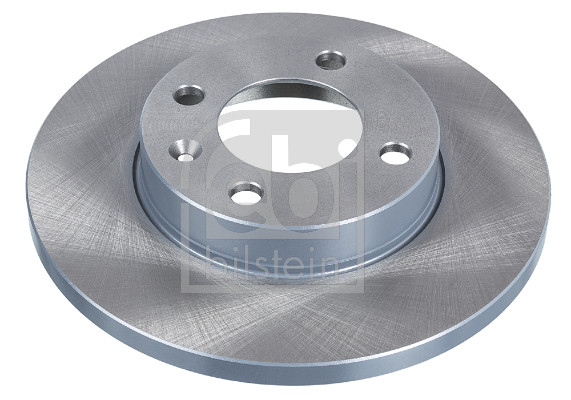 Febi 02121 2x Brake Discs Pair Solid