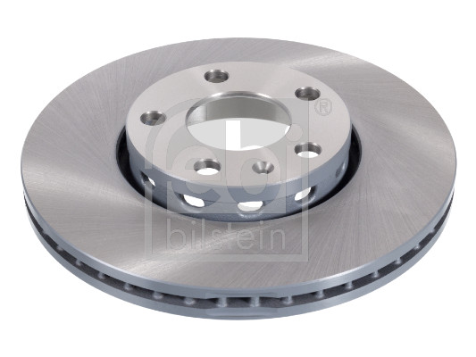 Febi 08352 2x Brake Discs Pair Vented