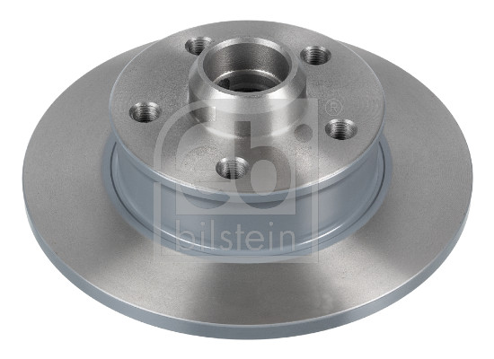 Febi 11394 2x Brake Discs Pair Solid