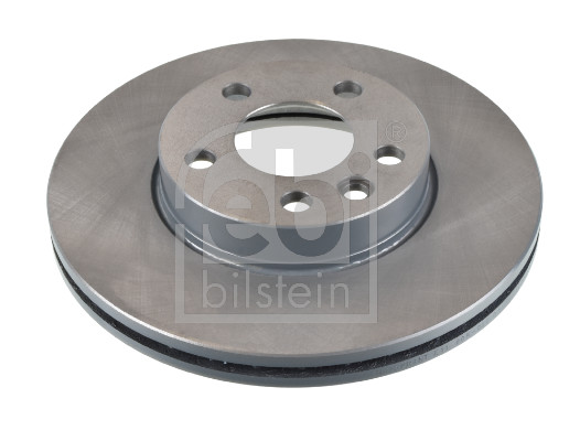 Febi 14160 2x Brake Discs Pair Vented