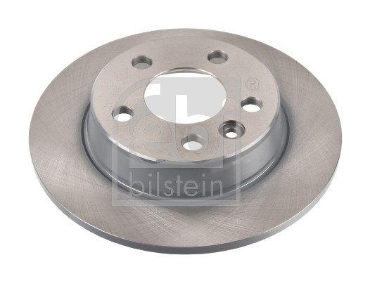Febi 14162 2x Brake Discs Pair Solid