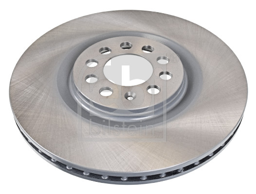 Febi 19096 2x Brake Discs Pair Vented