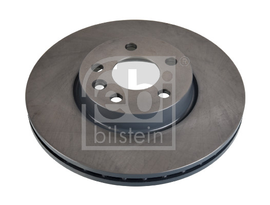 Febi 21941 2x Brake Discs Pair Vented