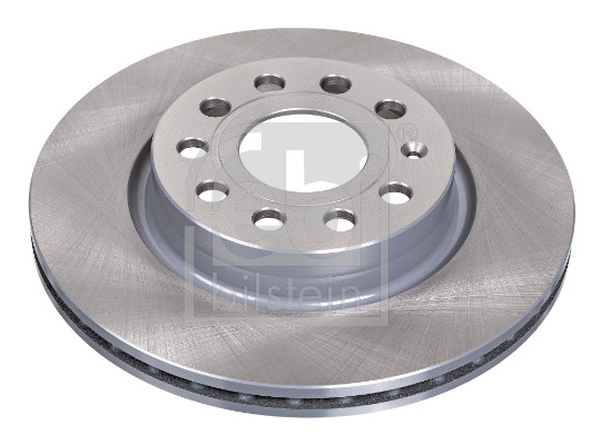 Febi 22904 2x Brake Discs Pair Vented