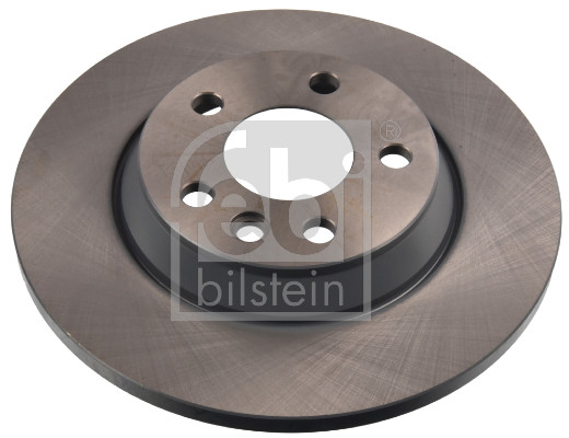Febi 23564 2x Brake Discs Pair Solid