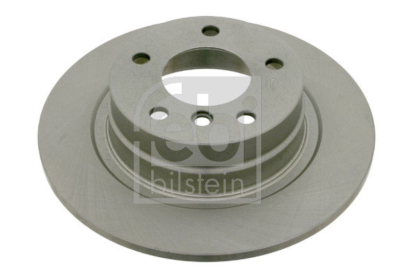 Febi 24482 2x Brake Discs Pair Solid